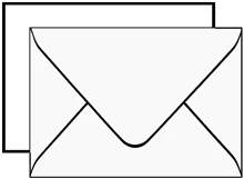 Trauerbriefumschläge